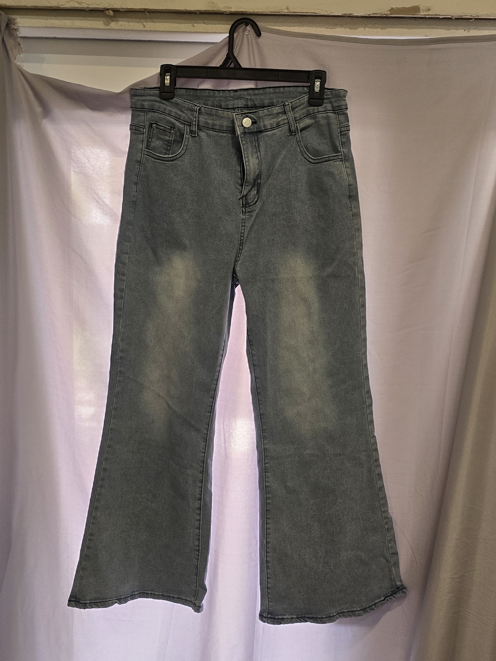Women's Blue Flared Jeans